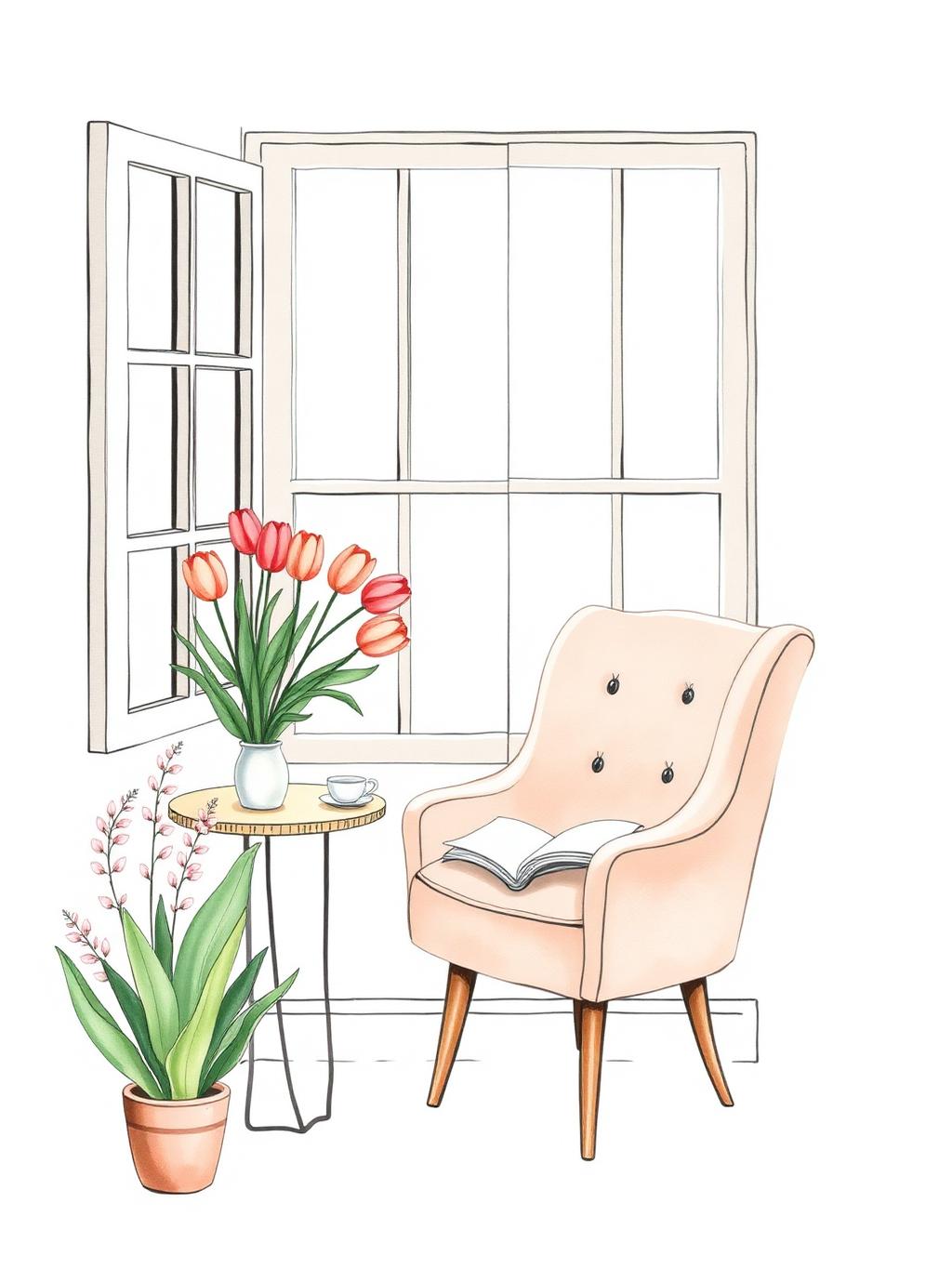 Every Busy Home Needs One Calm Corner