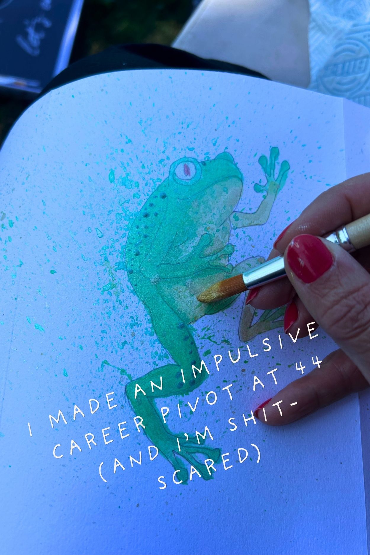 I made a career pivot at 44 (and I’m shit-scared)