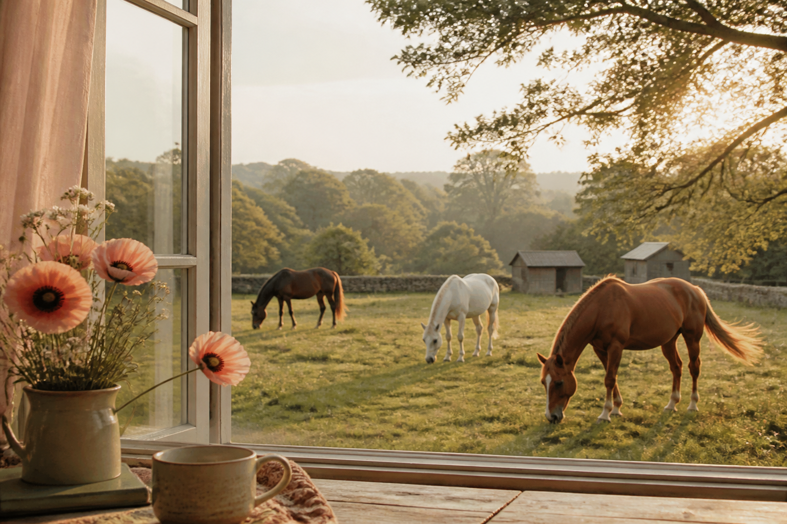 Why The View From My Window Pairs Best With Horses