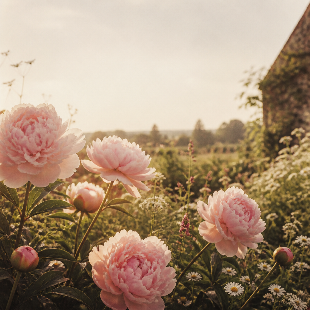 Homegrown Peonies